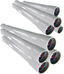 Корпус мембраны стекловолокно RO-FRP-8040-1W (side port, 300 psi)