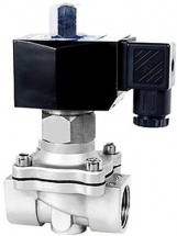 Клапан электромагнитный 15 N/О 1/2&quot; нержавеющий непрямого действия