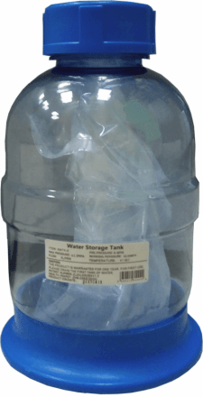 Накопительная емкость пластиковая (объем 1,5 Gal ) прозрачная Китай