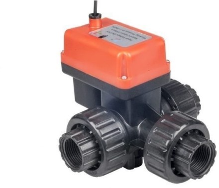 Кран шаровый RUNXIN Q934513-25 (24V)