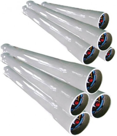 Корпус мембраны стекловолокно RO FRP 4040-3W (end port, 300 psi)